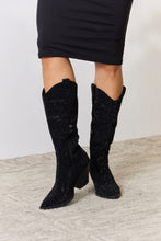 Carregar imagem no visualizador da galeria, Forever Link Rhinestone Knee High Cowboy Boots
