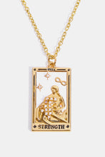 Carregar imagem no visualizador da galeria, Tarot Card Pendant Stainless Steel Necklace
