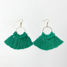 Carregar imagem no visualizador da galeria, Fringe Detail Dangle Earrings
