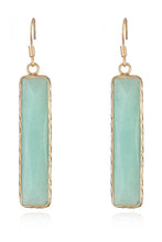 Carregar imagem no visualizador da galeria, Natural Stone Drop Earrings
