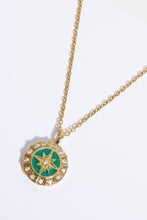 Carregar imagem no visualizador da galeria, Zircon Decor North Star Pendant Copper Necklace
