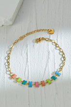 Load image into Gallery viewer, Multicolored Lobster Clasp Stainless Steel Bracelet
