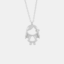 Load image into Gallery viewer, Pendant Rhinestone Stainless Steel Necklace
