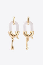 Load image into Gallery viewer, Contrast Zinc Alloy Earrings
