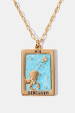 Carregar imagem no visualizador da galeria, Tarot Card Pendant Copper Necklace
