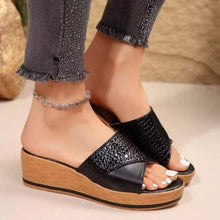 Carregar imagem no visualizador da galeria, PU Leather Open Toe Sandals
