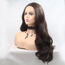 Carregar imagem no visualizador da galeria, 13*3&quot; Lace Front Wigs Synthetic Long Wavy 24&quot; 130% Density
