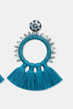 Carregar imagem no visualizador da galeria, Bead Detail Tassel Dangle Earrings
