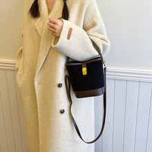 Load image into Gallery viewer, PU Leather Bucket Crossbody Bag
