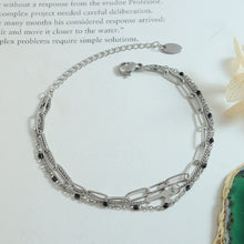 Carregar imagem no visualizador da galeria, Titanium Steel Three-Layered Bracelet
