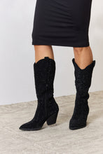 Carregar imagem no visualizador da galeria, Forever Link Rhinestone Knee High Cowboy Boots
