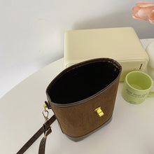 Load image into Gallery viewer, PU Leather Bucket Crossbody Bag
