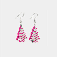 Carregar imagem no visualizador da galeria, Geometric Shape Acrylic Dangle Earrings
