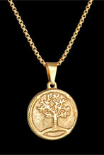 Carregar imagem no visualizador da galeria, Tree Of Life Pendant Stainless Steel Necklace
