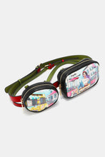 Carregar imagem no visualizador da galeria, Nicole Lee USA Double Pouch Fanny Pack
