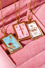 Load image into Gallery viewer, Tarot Card Pendant Copper Necklace
