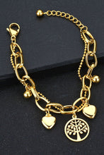 Carregar imagem no visualizador da galeria, Multi Charm Chunky Chain Bracelet
