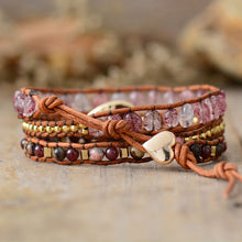 Carregar imagem no visualizador da galeria, Natural Stone Layered Bracelet
