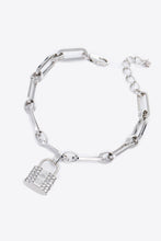 Carregar imagem no visualizador da galeria, Lock Charm Chain Bracelet
