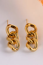 Carregar imagem no visualizador da galeria, Stainless Steel Chain Earrings
