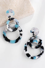 Carregar imagem no visualizador da galeria, Acrylic Double-Hoop Earrings
