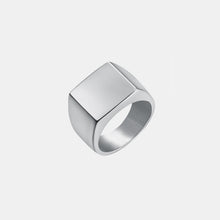 Carregar imagem no visualizador da galeria, Square Titanium Steel Ring
