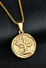 Carregar imagem no visualizador da galeria, Tree Of Life Pendant Stainless Steel Necklace
