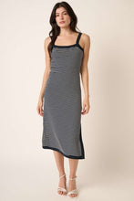 Carregar imagem no visualizador da galeria, Mittoshop Contrast Striped Midi Cami Dress
