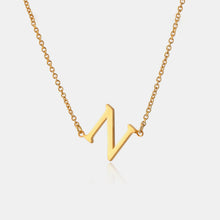 Load image into Gallery viewer, Copper Letter Pendant Necklace
