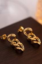 Carregar imagem no visualizador da galeria, Stainless Steel Chain Earrings
