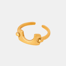 Carregar imagem no visualizador da galeria, 18K Gold-Plated Irregular Open Ring
