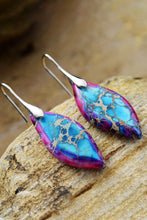 Carregar imagem no visualizador da galeria, Handmade Natural Stone Dangle Earrings
