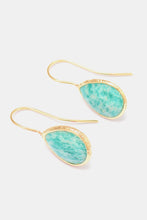 Carregar imagem no visualizador da galeria, Handmade Natural Stone Teardrop Earrings
