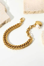 Carregar imagem no visualizador da galeria, 18K Gold-Plated Curb Chain Bracelet
