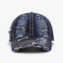 Carregar imagem no visualizador da galeria, Distressed Adjustable Cotton Baseball Cap
