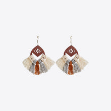 Load image into Gallery viewer, Tassel Detail Drop Earrings
