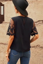 Load image into Gallery viewer, Half Sleeve Round Neck Blouse
