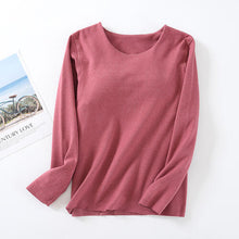 Carregar imagem no visualizador da galeria, Round Neck Long Sleeve Lounge Top
