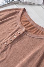 Load image into Gallery viewer, Long Sleeve Henley Top
