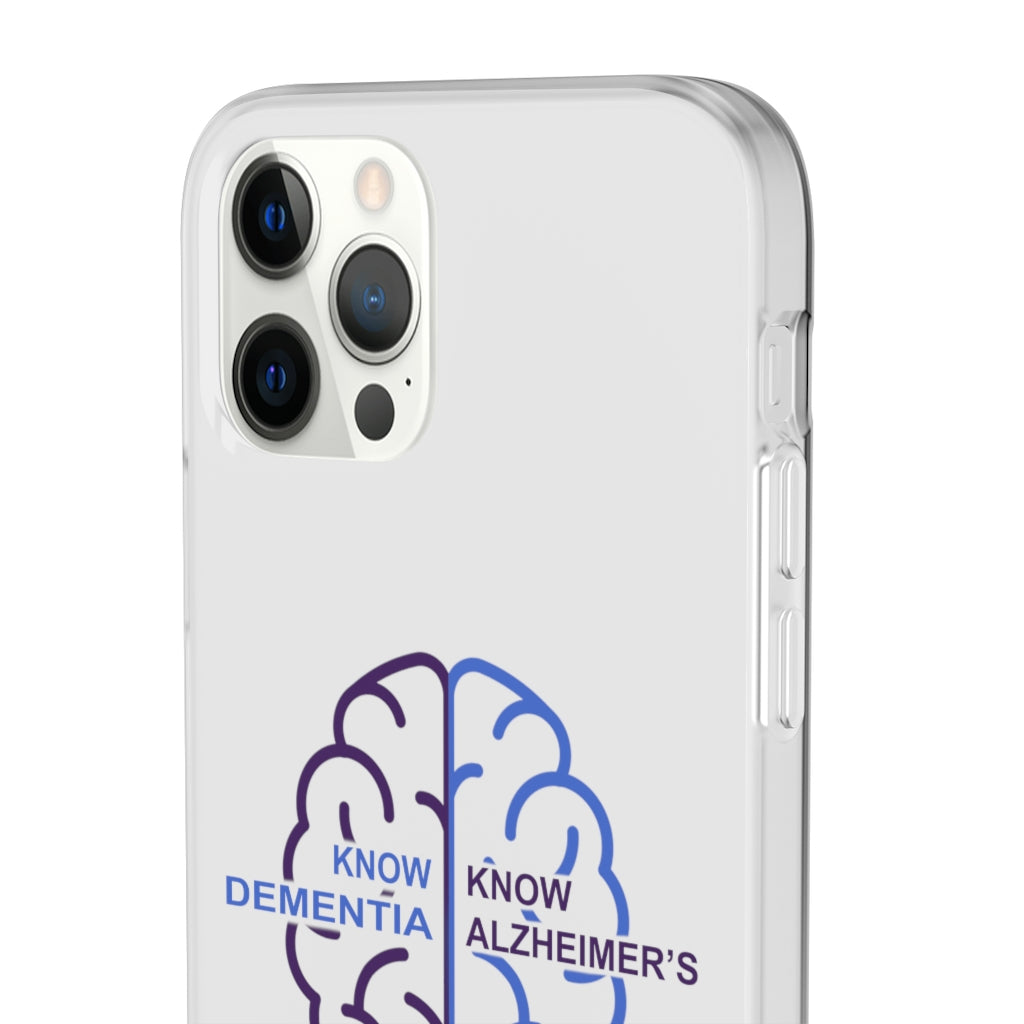 White Phone Case - Know Dementia | Know Alzheimer’s