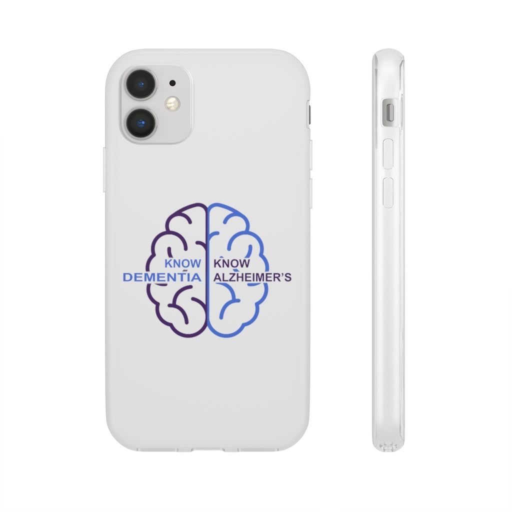 White Phone Case - Know Dementia | Know Alzheimer’s