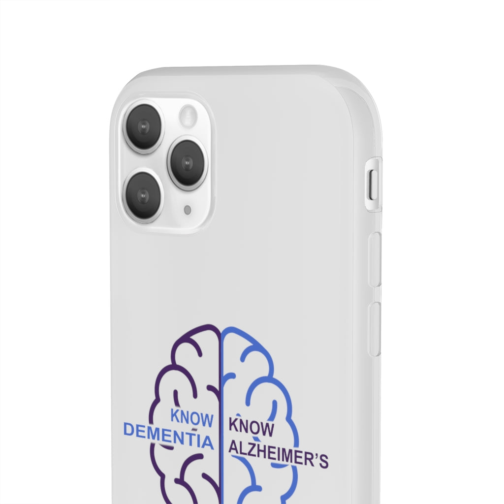 White Phone Case - Know Dementia | Know Alzheimer’s