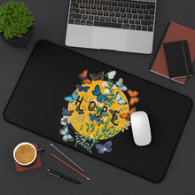 Load image into Gallery viewer, Black Desk Mat - Hope
