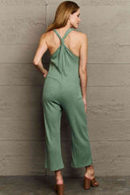 Load image into Gallery viewer, HEYSON Don&#39;t Get It Twisted Full Size Rib Knit Jumpsuit
