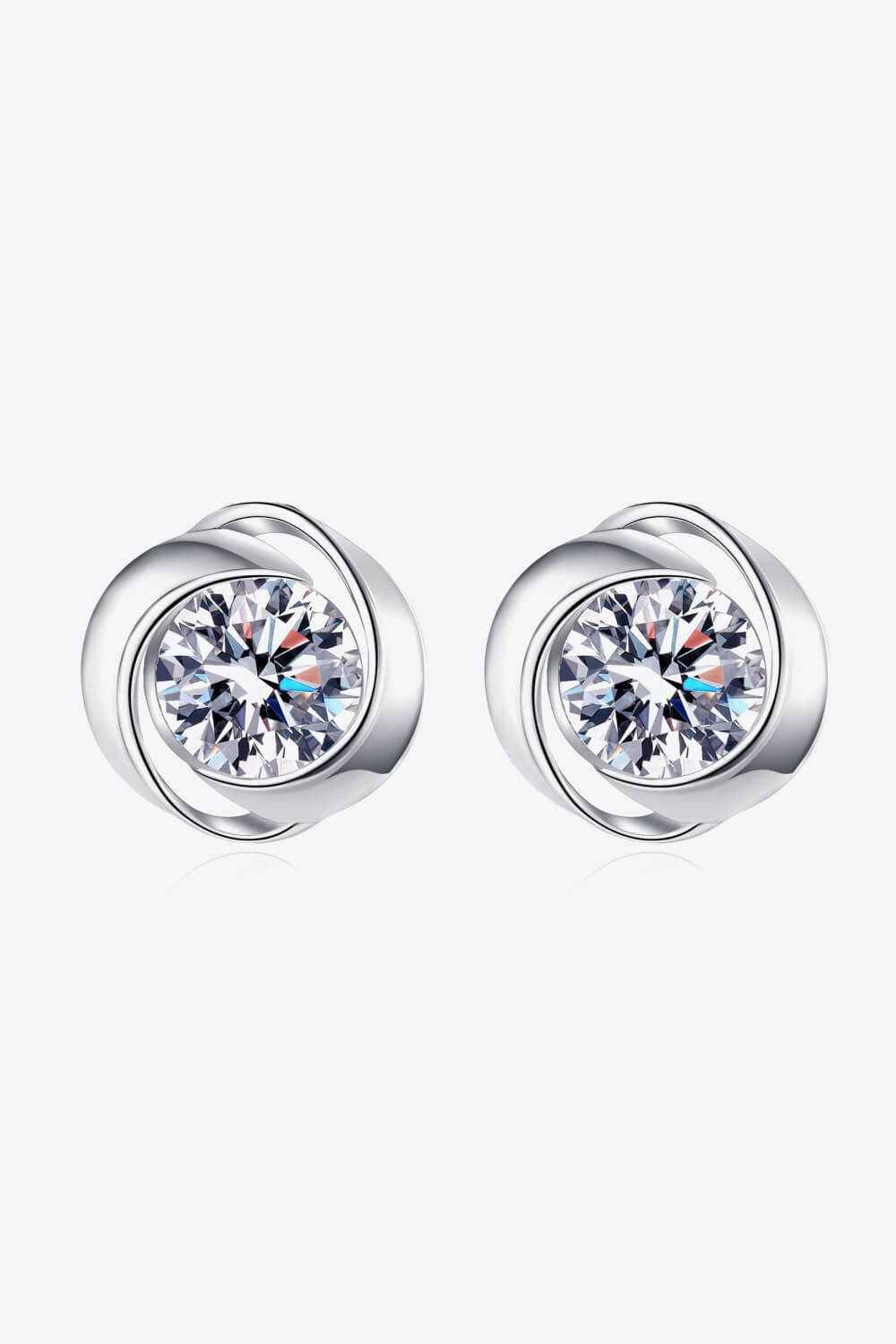 Feeling Fun Moissanite Stud Earrings