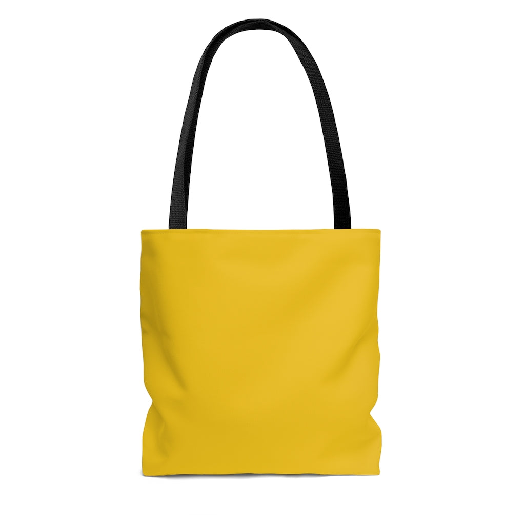 Yellow Tote Bag - Forget me (k)Not