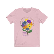 Carregar imagem no visualizador da galeria, Camiseta feminina de manga curta - Promise Garden Flowers
