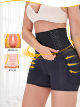 Carregar imagem no visualizador da galeria, Full Size Hook and eye Shaping Shorts
