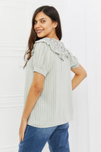 Load image into Gallery viewer, HEYSON Sweet Talk Full Size Short Sleeve Top
