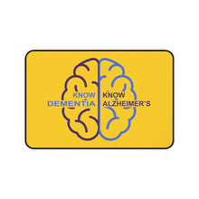 Load image into Gallery viewer, Yellow Desk Mat - Know Dementia | Know Alzheimer’s
